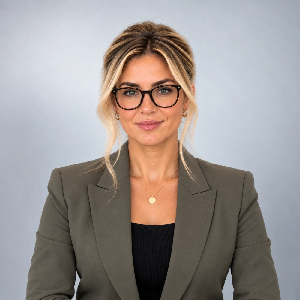 Portrait of Zara, Client Services Manager for the EU and MENA at OOH Global.